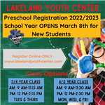2022-2023 Preschool Registration Opens