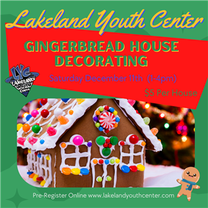 2021 Gingerbread House Decorating