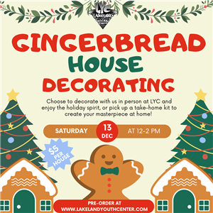 2025 Gingerbread House Decorating